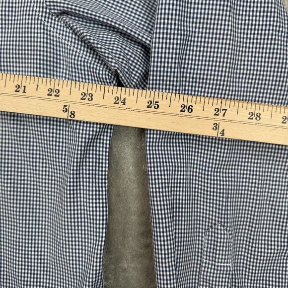 Club Room Button Down Shirt Men’s 16.5 34-35 Blue Regular Fit Performance Office - Picture 6 of 8